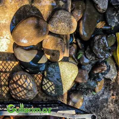 Təbii çay daşları ()Cay dasi)