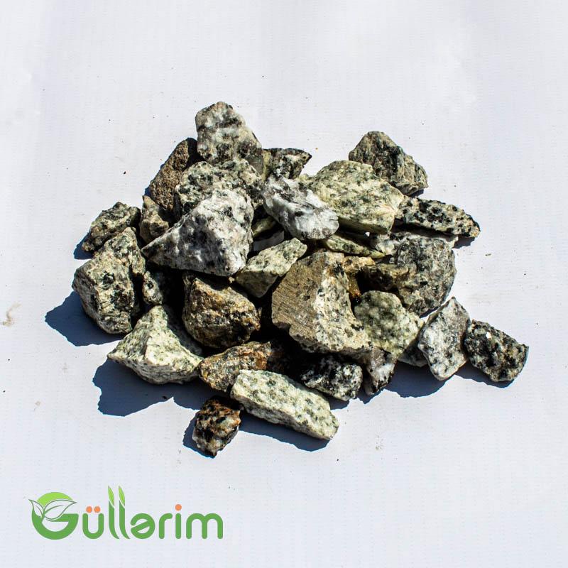 Ağ-Boz Dekorativ Daş