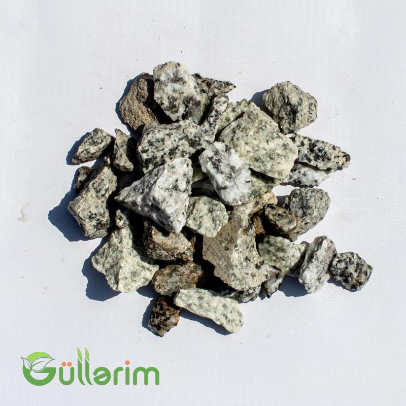 Ağ-Boz Dekorativ Daş