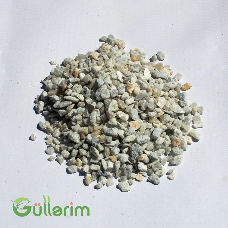 Ağ Dekorativ Çınqıl (Xırda Ölçülü)