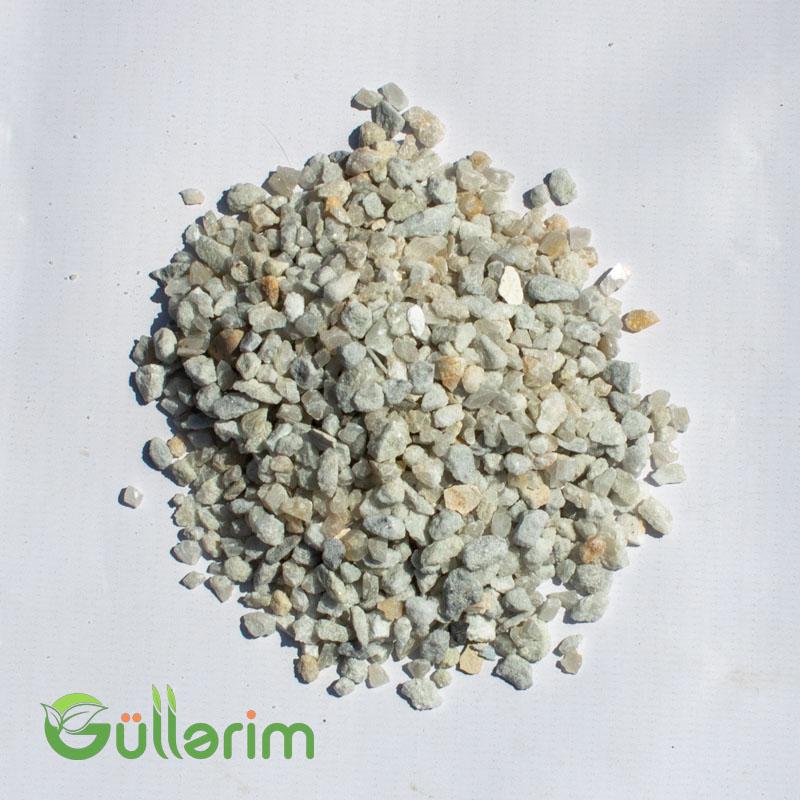 Ağ Dekorativ Çınqıl (Xırda Ölçülü)