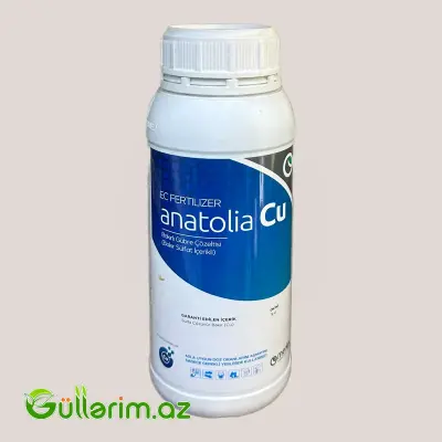 Anatolia Cu – Mis Tərkibli Gübrə Məhlulu