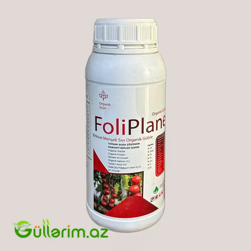 FoliPlane – Bitki Mənşəli Maye Orqanik Gübrə
