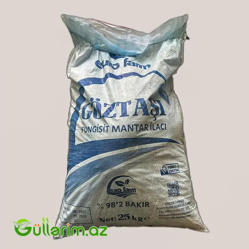 Göydaş ( Göztaşı Mis Sulfat) – Euro Farm - 25 kq