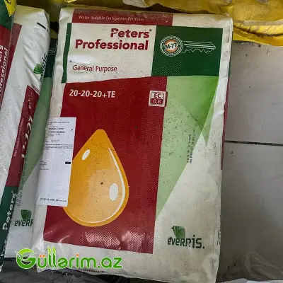 Universal Suvarma Gübrəsi - 15 kq Peters Professional 20-20-20+TE (General Purpose)