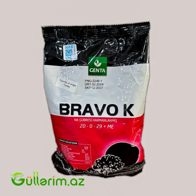 Bravo K Gübrə (20-0-29 + ME)