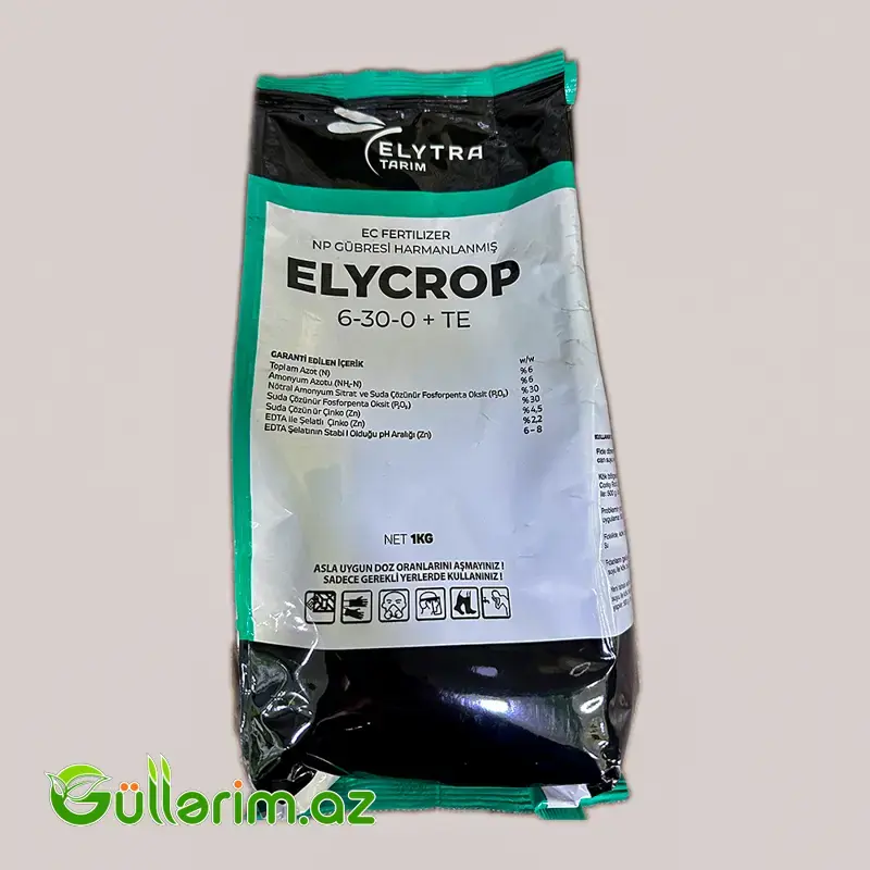 ELYCROP Harmanlanmış NP Gübrə 6-30-0 + TE