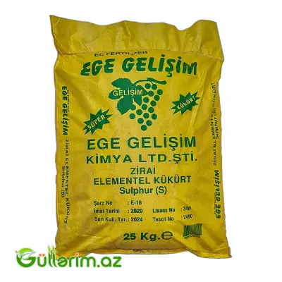 Kükürd tozu (kukurd Ege Gelişim ) (Türk)