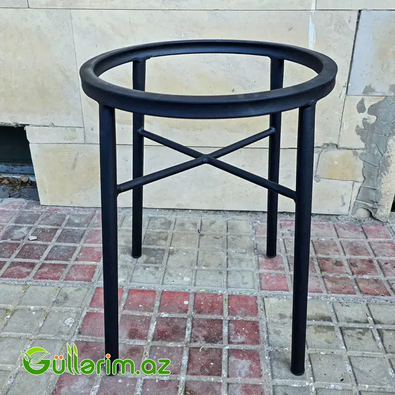 Metal Ayaqlı Dibçək Altlığı