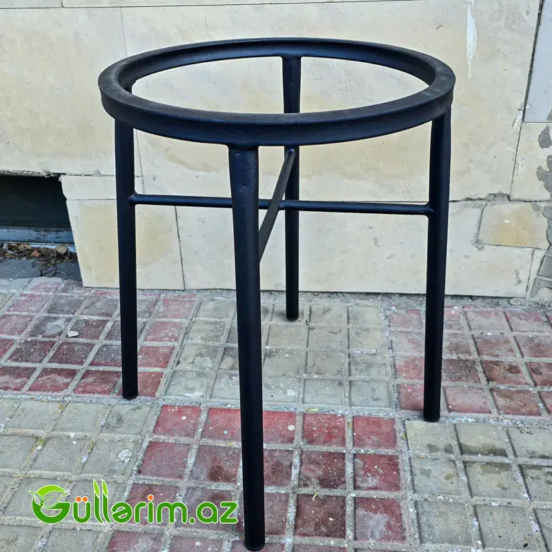 Metal Ayaqlı Dibçək Altlığı