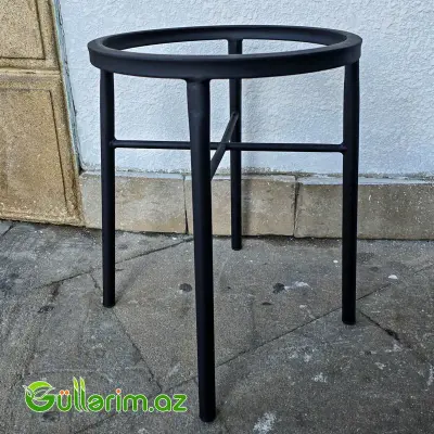 Metal Ayaqlı Dibçək Altlığı