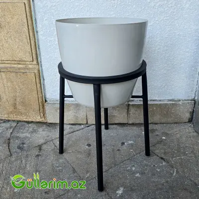 Metal Ayaqlı Dibçək Altlığı