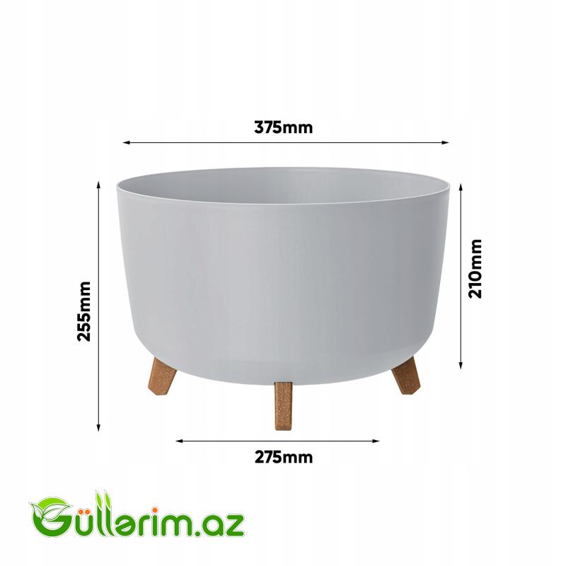 Lamela Dibçək (Ayaqlı Model)