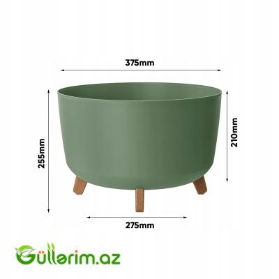 Lamela Dibçək (Ayaqlı Model)