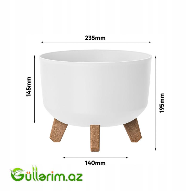 Lamela Dibçək (Ayaqlı Model)