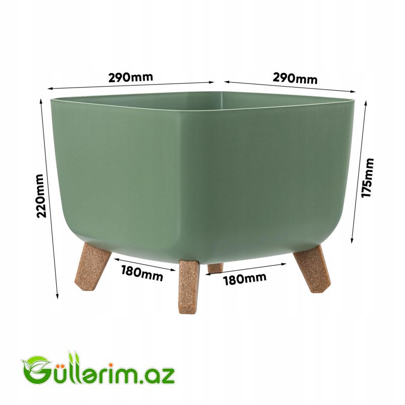 Lamela Dibçək (Ayaqlı Model)