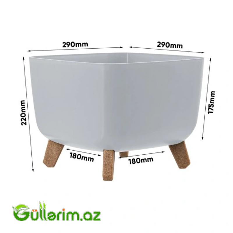 Lamela Dibçək (Ayaqlı Model)