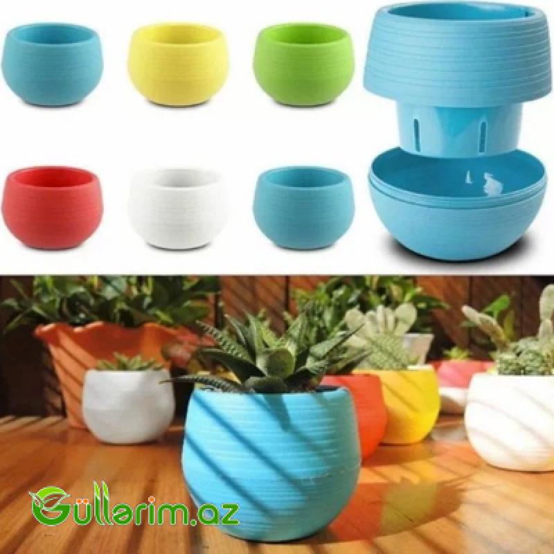 Dekorativ Plastik Dibçək