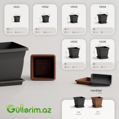 Plastik Dibçək 011