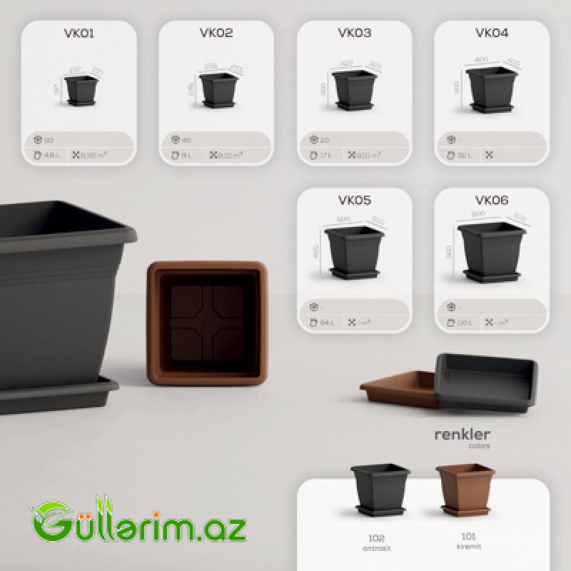 Plastik Dibçək 011