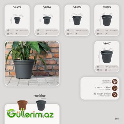 Plastik Dibçək 012