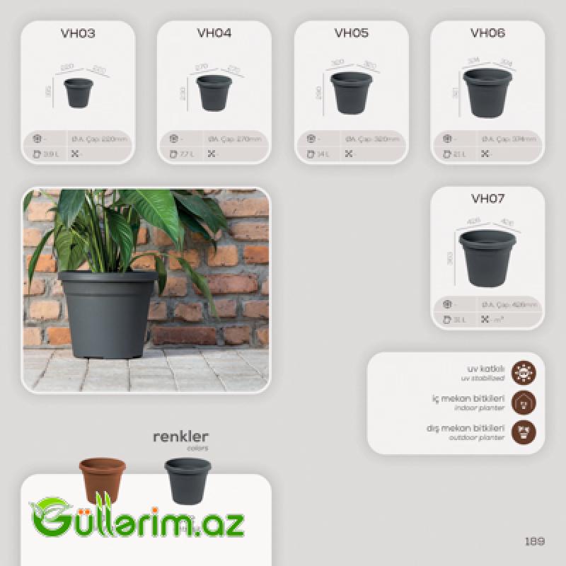 Plastik Dibçək 012