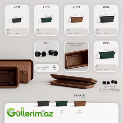 Plastik Dibçək 015