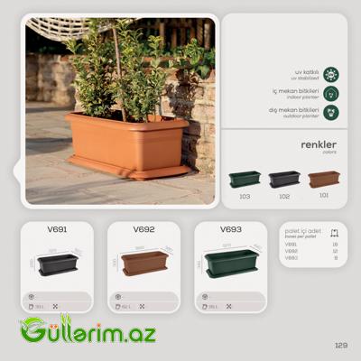 Plastik Dibçək 015