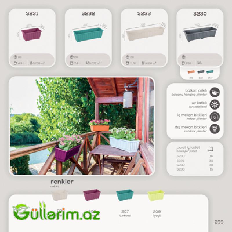 Plastik Dibçək 015