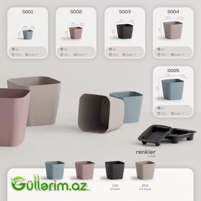 Plastik Dibçək 019