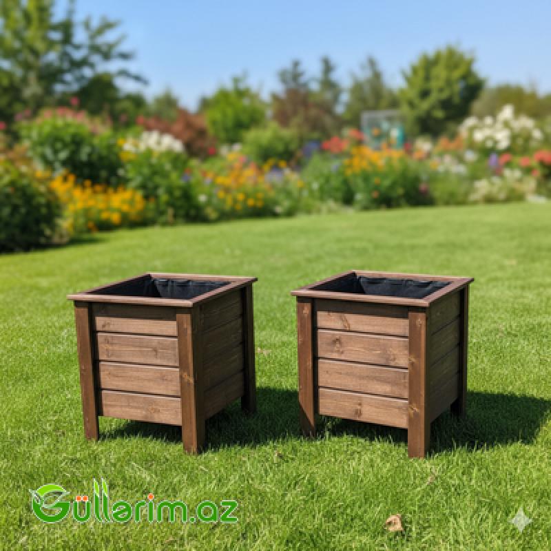 Taxta dibçək (Əl işi) № 024