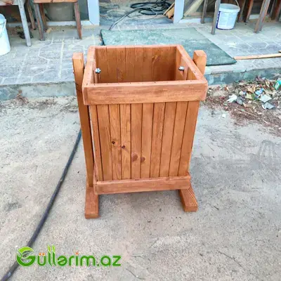 Taxta dibçək (Əl işi) № 052