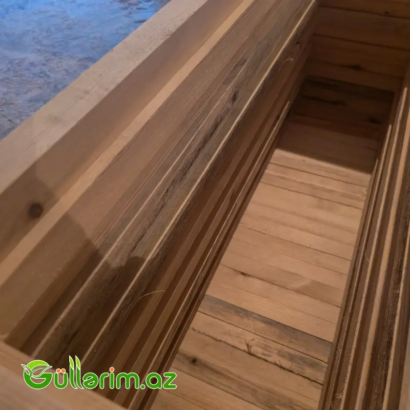 Taxta dibçək (Əl işi) № 015