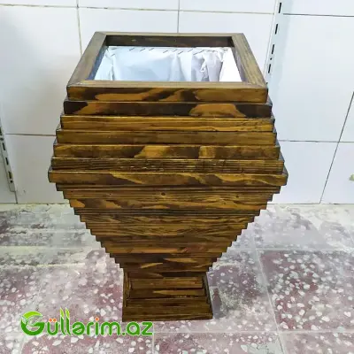 Taxta dibçək (Əl işi) № 01