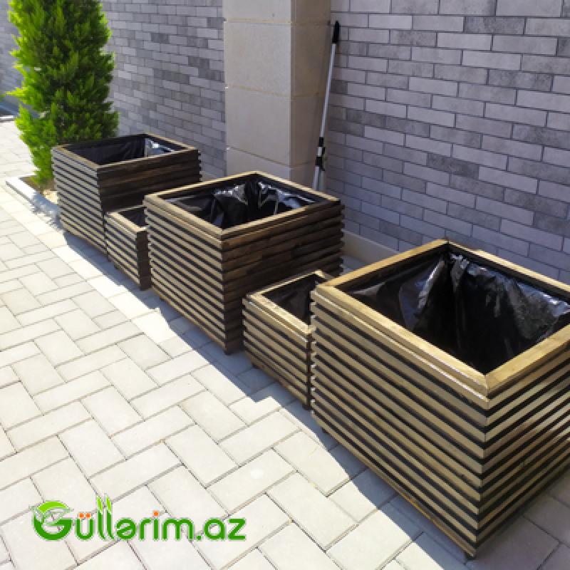 Taxta dibçək (Əl işi) № 03