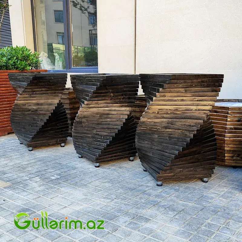 Taxta dibçək (Əl işi) № 07