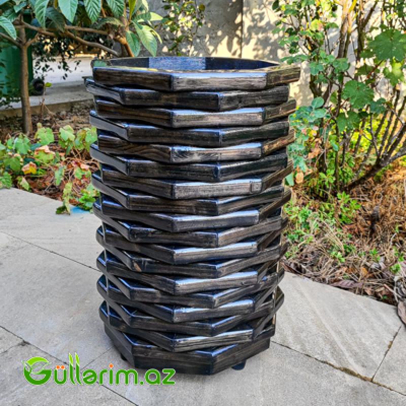 Taxta dibçək (Əl işi) № 014