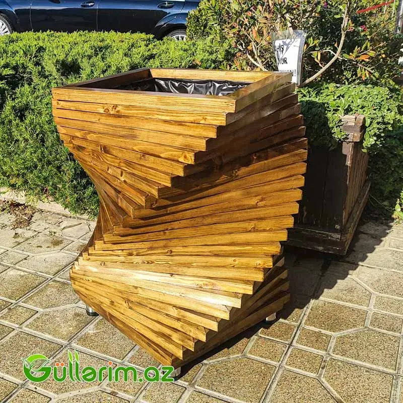 Taxta dibçək (Əl işi) № 07