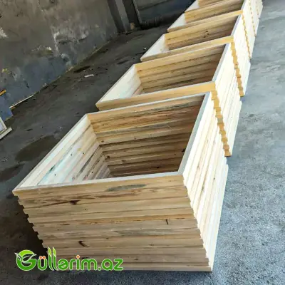 Taxta dibçək (Əl işi) № 044