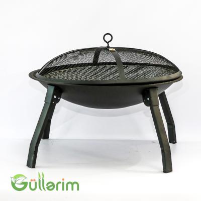 Böyük Dairəvi Barbekü Sobası