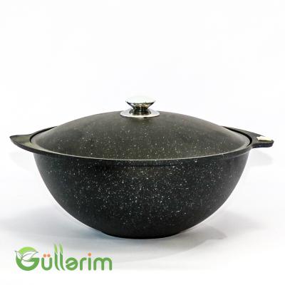 Qranit Plov Qazanı – Qapaqlı, Yapışmayan Örtüklə