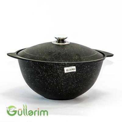Qranit Plov Qazanı – Qapaqlı, Yapışmayan Örtüklə