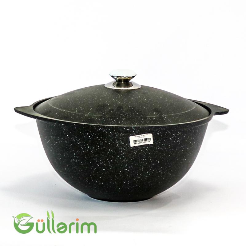 Qranit Plov Qazanı – Qapaqlı, Yapışmayan Örtüklə