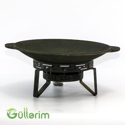 Dekorativ Metal Qazanaltı