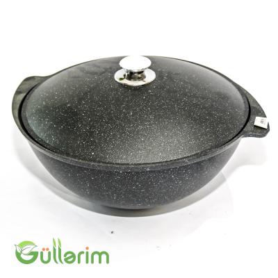 Qranit Plov Qazanı – Qapaqlı, Yapışmayan Örtüklə