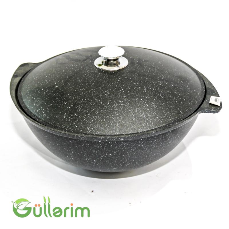 Qranit Plov Qazanı – Qapaqlı, Yapışmayan Örtüklə
