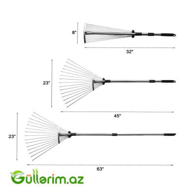 Metal Yarpaq Yığan Dırmıq