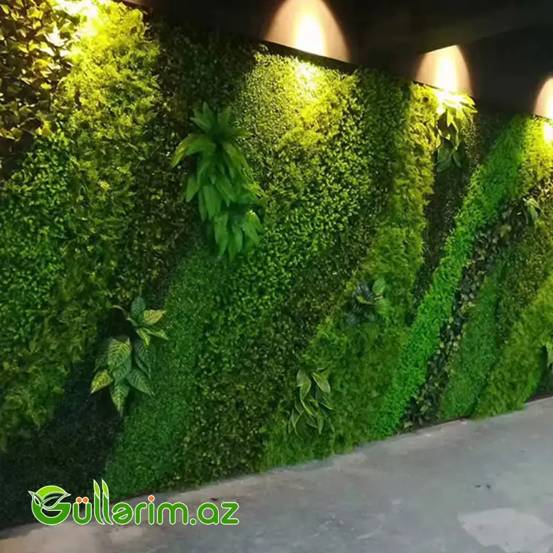 Dekorativ bitki paneli