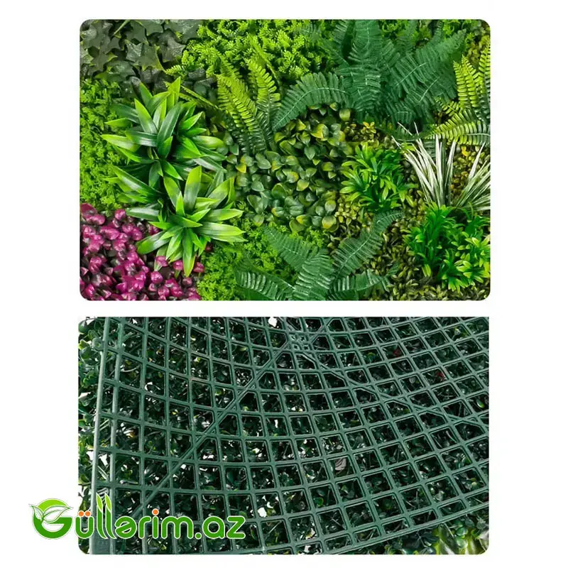 Dekorativ bitki paneli