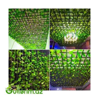 Dekorativ bitki paneli